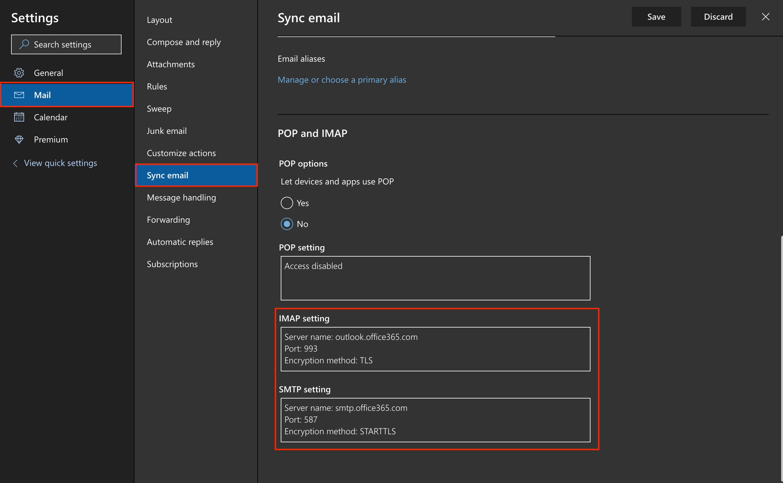 Select the domain to use for email from Microsoft 365 products - Microsoft  365 admin